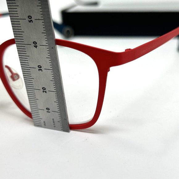 Woow Carry On 1 Eyeglasses Frame Col. 9528 AO Fluo Red Cherry 49 [] 22 140 - Picture 12 of 14